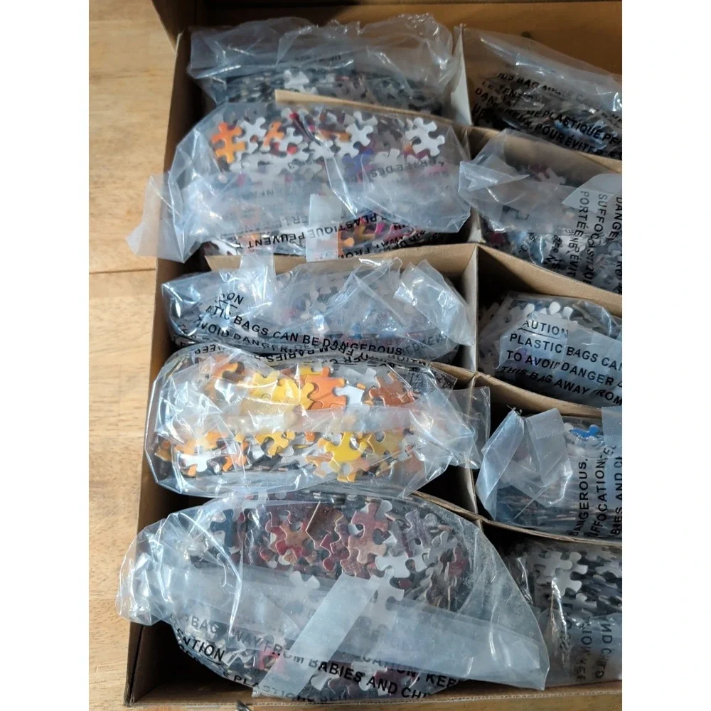Sure-Lox 10‎ Deluxe Full Size Jigsaw Puzzles 6750 Total Pieces